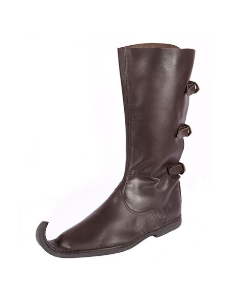 Botas de cano alto, Poulaines