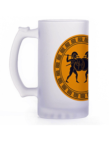 Caneca de cerveja Lutadores gregos,...
