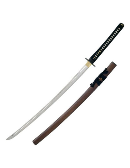 Iaito curto John Lee de madeira vermelha