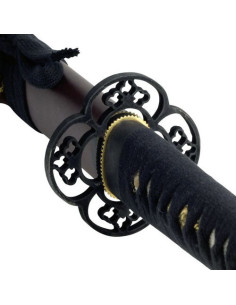 Iaito curto John Lee de madeira vermelha 2