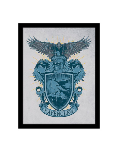 Brasão Harry Potter Ravenclaw Corvinal Hogwarts Quadro