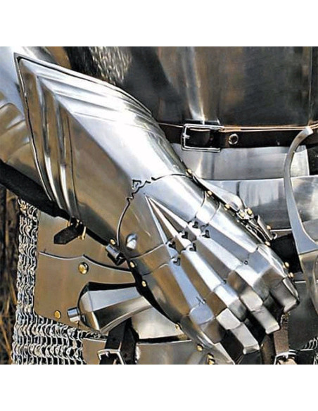 Manoplas medievais S. XV