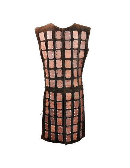 Brigantina Osric em couro marrom