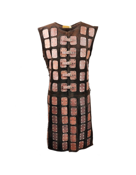 Brigantina Osric em couro marrom