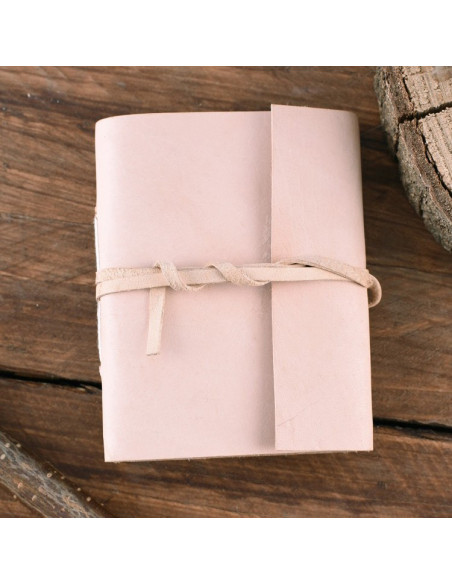 Bloco de notas medieval, couro não...