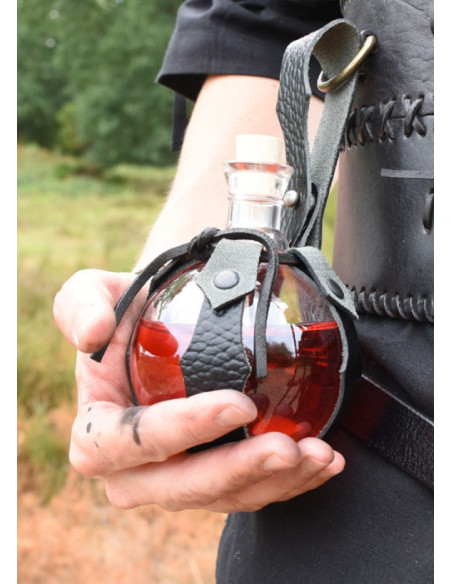 Garrafa de vidro Bomb com baldric de...