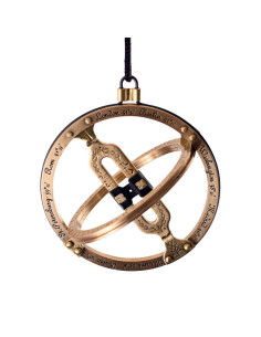 relógio de sol renascentista, latão 2