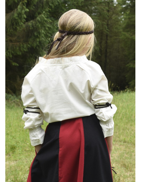 Blusa medieval para menina, Helena