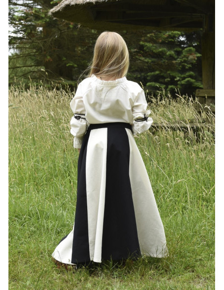Saia medieval para menina, Lucia
