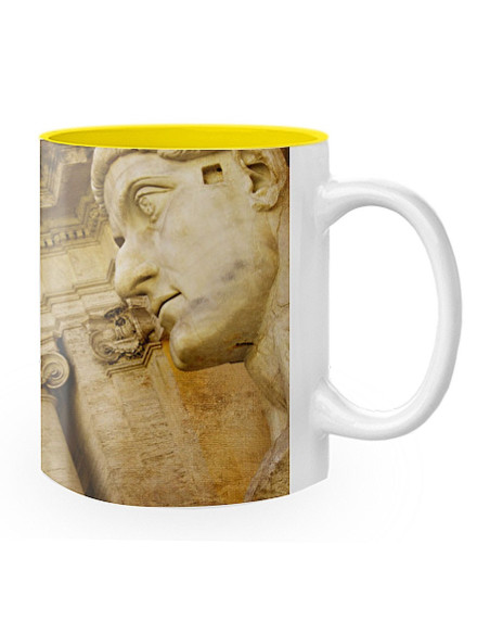 Caneca de Cerâmica Coliseu Romano