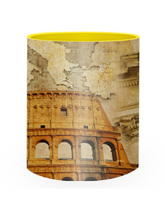 Caneca de Cerâmica Coliseu Romano 2