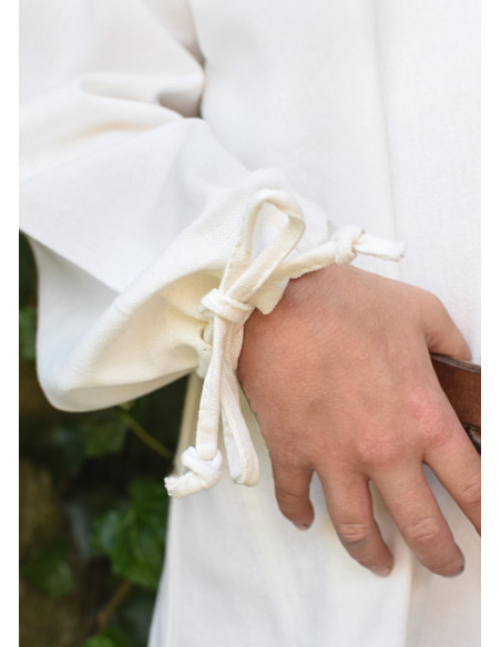 Vestido viking branco Ana, menina