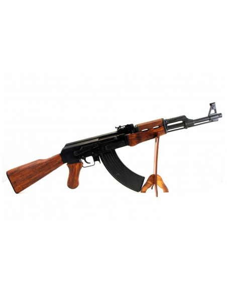 Suporte de mesa de madeira para rifles