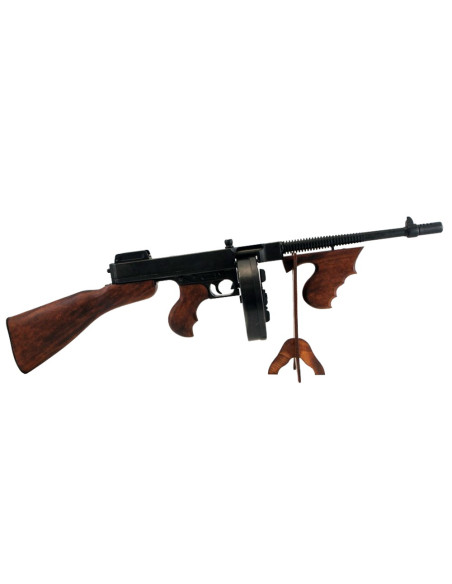 Suporte de mesa de madeira para rifles