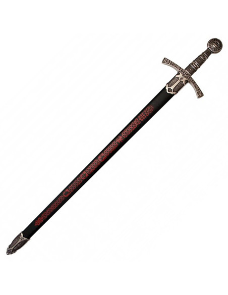 Espada medieval Rampant Lion, França...