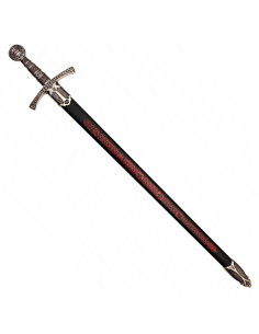 Espada medieval Rampant Lion, França S. XIV 2