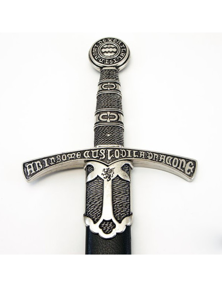 Espada medieval Rampant Lion, França...