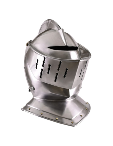 Capacete Europeu Justa, S. XVI