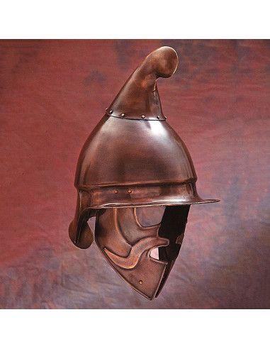 Capacete Frígio acabamento bronze
