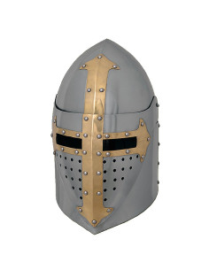 Capacete Templário Pão de Açúcar com viseira