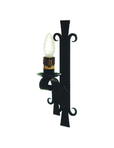 Aplicar forja medieval 1 luz (45x12...