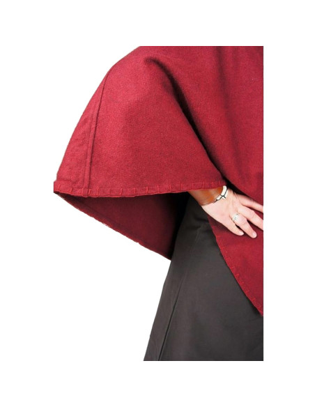 Viking Gugel Egill, lã vermelha