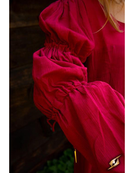 Túnica interna Lucrezia, vermelho escuro