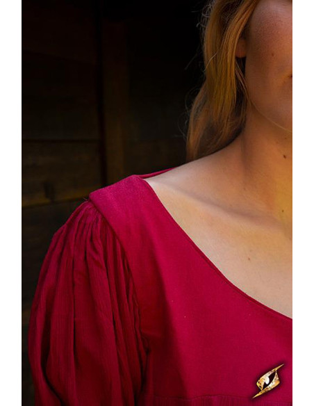 Túnica interna Lucrezia, vermelho escuro