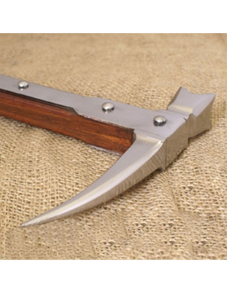 Martelo de guerra medieval de bico de...