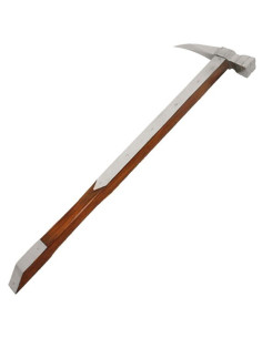 Martelo de guerra medieval de bico de corvo, (70,5 cms.)