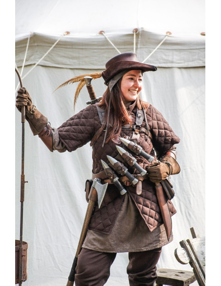 Camarão Brown Donnergrund com fivelas