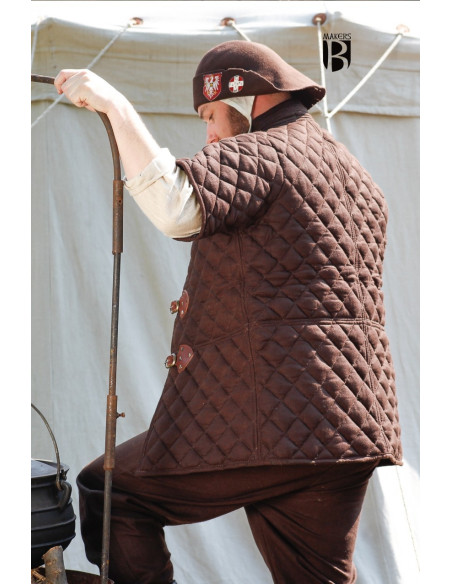 Camarão Brown Donnergrund com fivelas