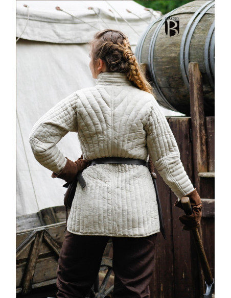 Camarão bege Greifenfels com botões