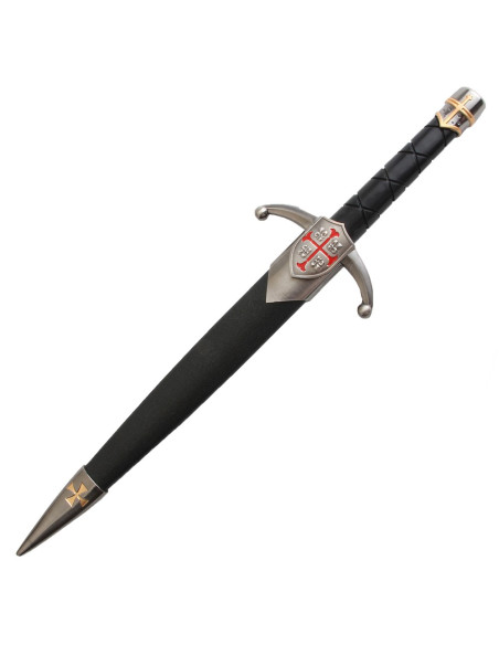 Adaga antiga dos Templários com bainha