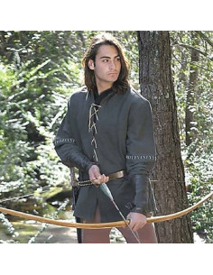 Camisa Medieval Outlaw, em algodão