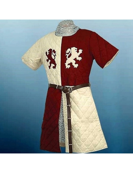 Barão medieval dos leões de Gambeson