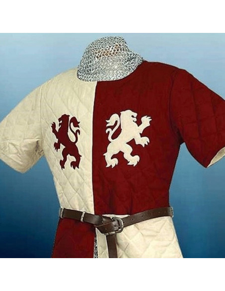 Barão medieval dos leões de Gambeson