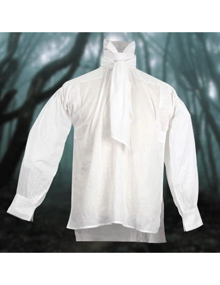 Camisa gola alta com lenço