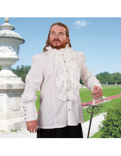 Camisa renascentista com babados 2