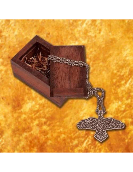 pingente de corvo de Odin