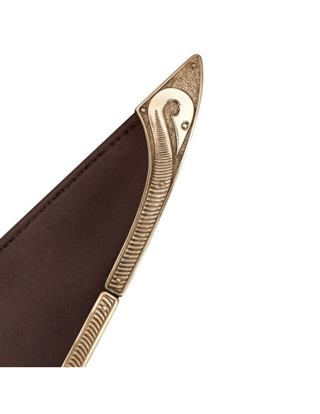 Espada Longa Sax Germânica, Aço Damasco