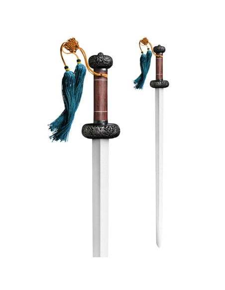 Espada Chinesa Gim Aço Damasco