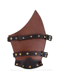 Pulseiras de couro ajustáveis para LARP, casal 2