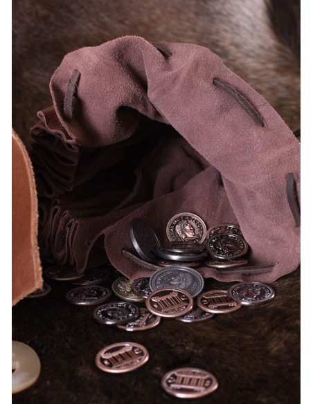 Bolsa Medieval Geldkatze de couro...