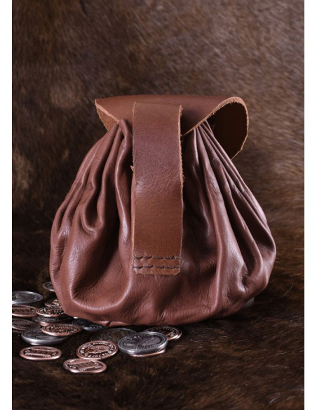 Bolsa Medieval Geldkatze de couro...