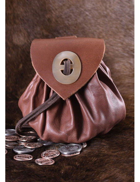 Bolsa Medieval Geldkatze de couro...