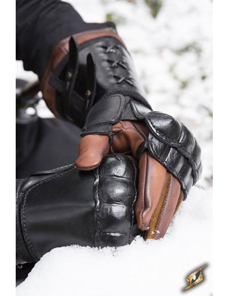 Manopla de couro, braço esquerdo (1 ct.)