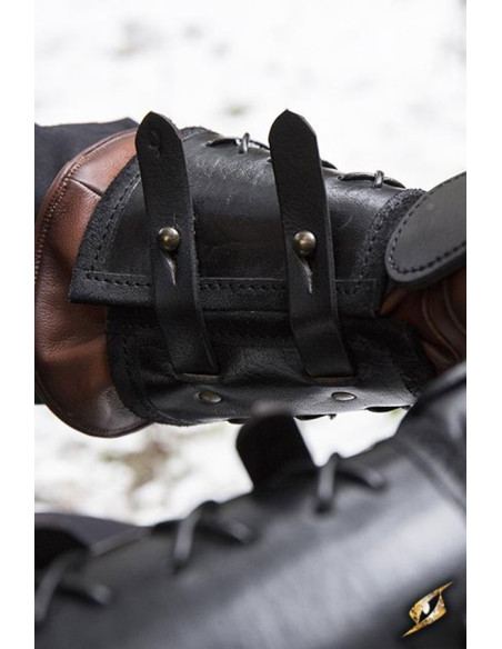 Manopla de couro, braço esquerdo (1 ct.)