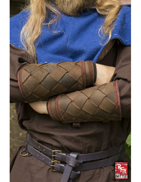 pulseiras vikings de couro