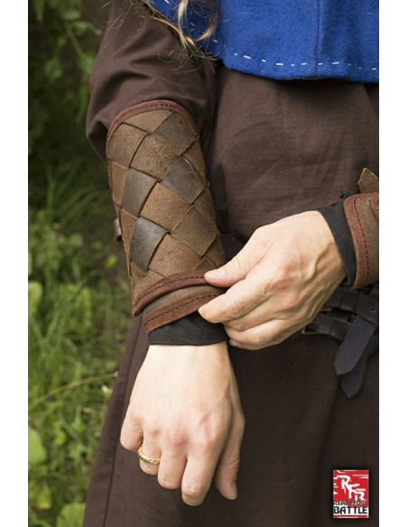 pulseiras vikings de couro